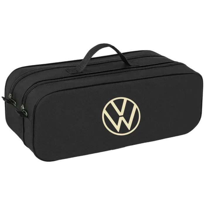 Сумка-органайзер Poputchik в багажник Volkswagen NEW LOGO чорна (03-147-2Д)