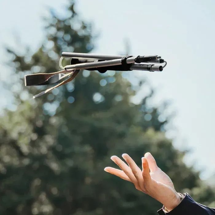 Трекінгові палиці Naturehike CNK2450DS017, 120 см, чорна (6927595788790) зображення 2