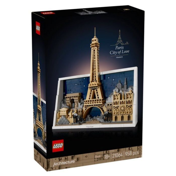 Конструктор LEGO Architecture Париж – город любви (21064)