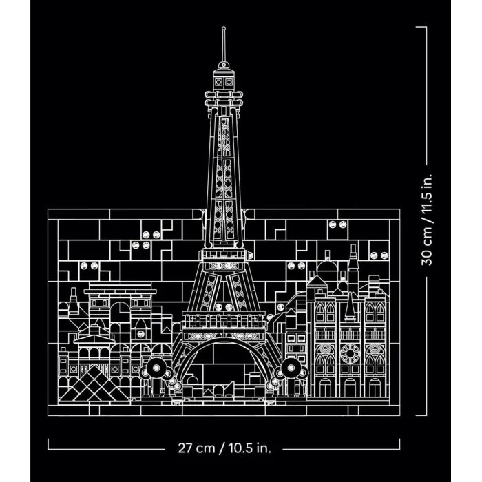 Конструктор LEGO Architecture Париж – город любви (21064) изображение 7