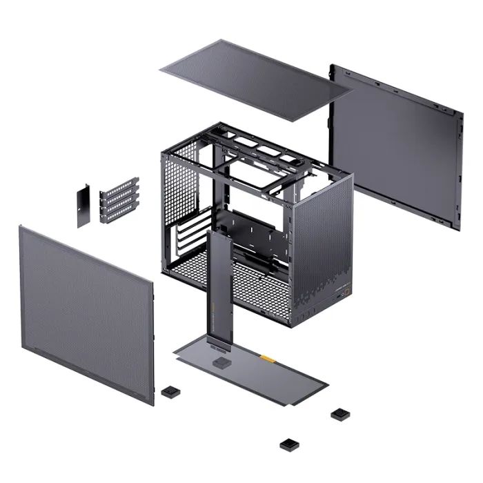 Корпус для ПК JONSBO D32 STD MESH Black зображення 5