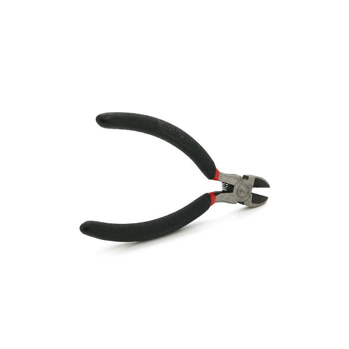 Бокорезы Voltronic черные ручки, 115х13мм, 79гр (YT-Red115x13)