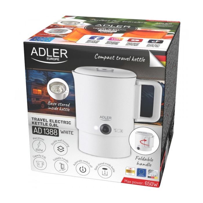 Электрочайник Adler AD 1388w изображение 7