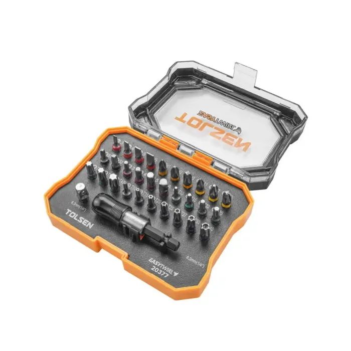 Набор бит Tolsen 1/4" 25мм 32 шт (20377) изображение 2