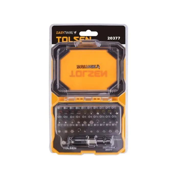 Набор бит Tolsen 1/4" 25мм 32 шт (20377) изображение 4