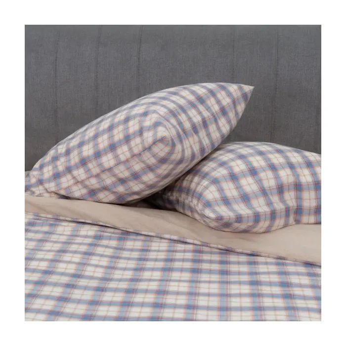 Постільна білизна Viluta 06 Wash Варена бавовна геометрія (50 х 70 - 2 шт) двоспальний (06_Wash_Printed_dv) зображення 10