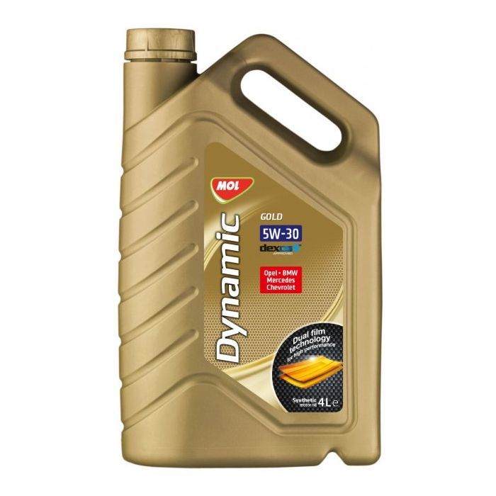 Моторна олива MOL Dynamic Gold DX 5W-30 4л (13302295)