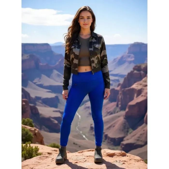 Штаны Alpine Pro Gemsa Wmn LPAF73C 686 - S - синій (007.022.0104) изображение 8