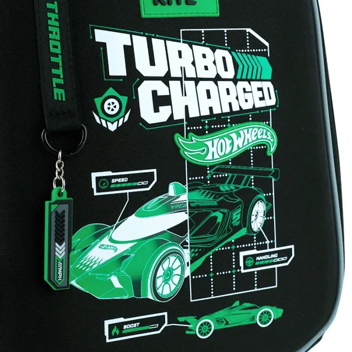 Портфель Kite Education каркасний 555 Hot Wheels (HW26-555S) зображення 8