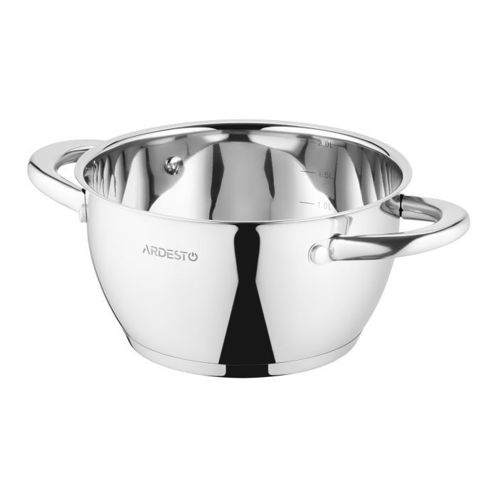 Кастрюля Ardesto Gemini Lucca, 4.2л, нержавіюча сталь (AR4342LC) изображение 3