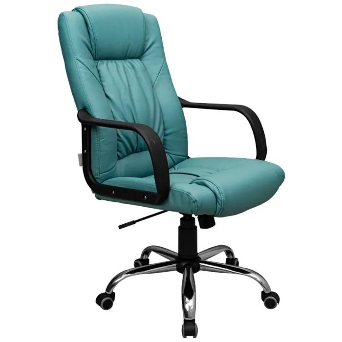 Офисное кресло Richman Юта Ю Хром M-1 (Tilt) Зеус Де Люкс Скай (R00000049177)