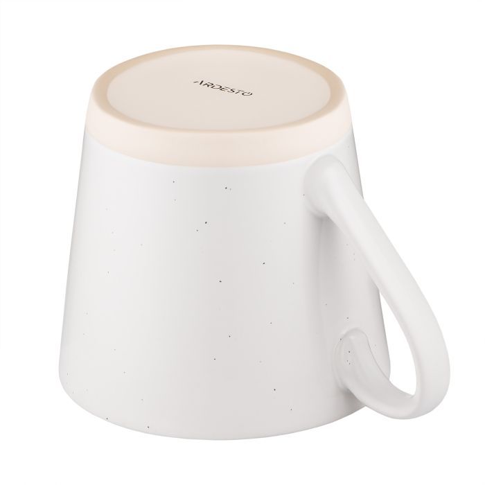 Чашка Ardesto Good Morning, 370мл, кераміка, білий (AR3031) зображення 5