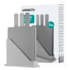 Дошка для нарізання Ardesto Fresh, Набір 3шт, 24.1х33х7.9см, сірий (AR1403GRB) зображення 7