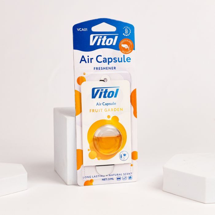 Ароматизатор для автомобиля VITOL Air Capsule Fruit Garden 3мл (VCA01) изображение 2