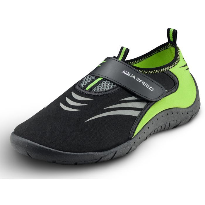 Аквашузы Aqua Speed Aqua Shoe Model 642-27A чорний, сірий, жовтий 44 (5908217676047) изображение 3
