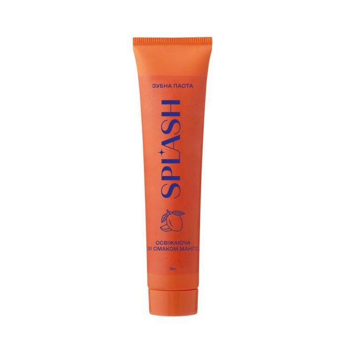 Зубная паста Splash Освежающая Со вкусом манго 10 г (4820266832490) изображение 2
