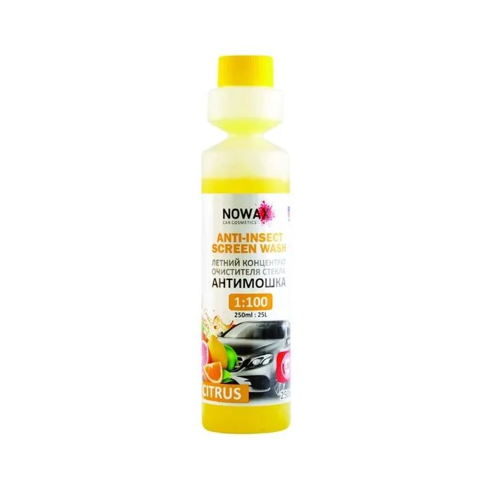 Омыватель автомобильный NOWAX Citrus 250мл (NX25025)