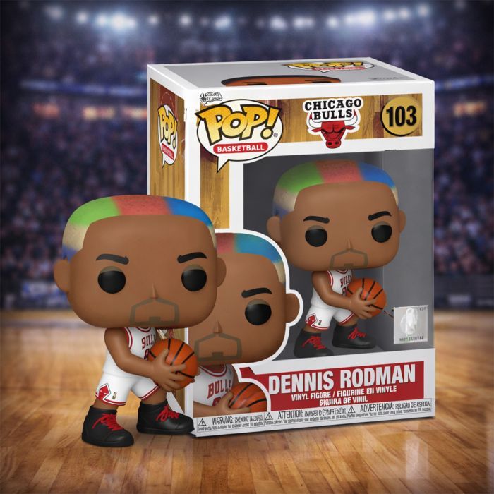 Фигурка Funko Pop серии NBA: Chicago Bulls – Деннис Родман (55216) изображение 5