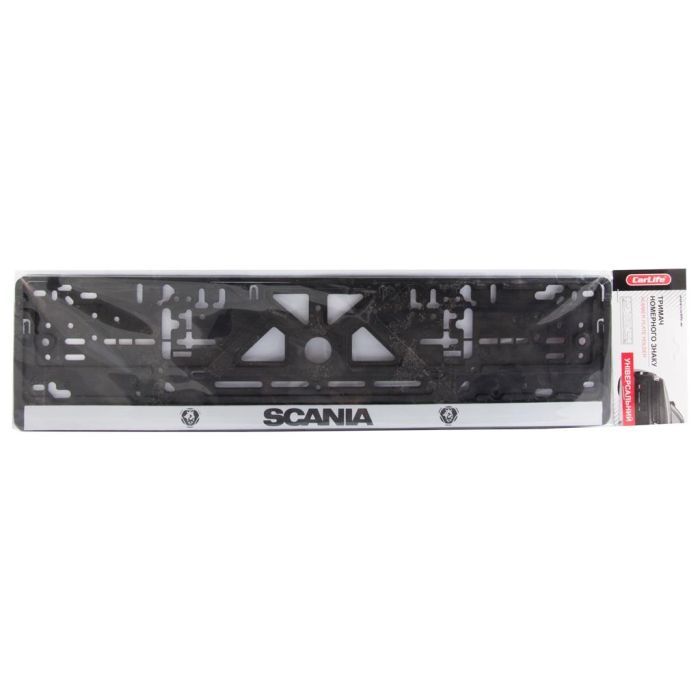 Рамка номерного знака CarLife SCANIA (NH67) изображение 2
