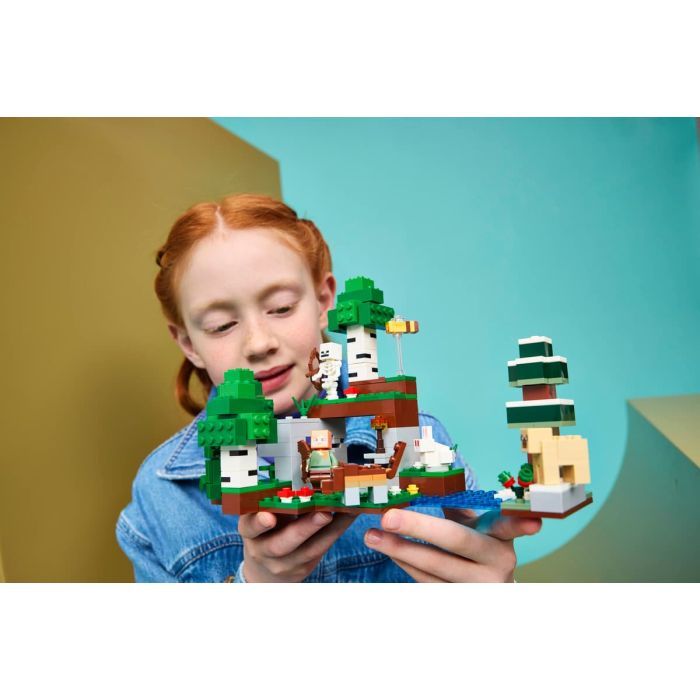 Конструктор LEGO Minecraft Приключение в первую ночь (21593) изображение 14