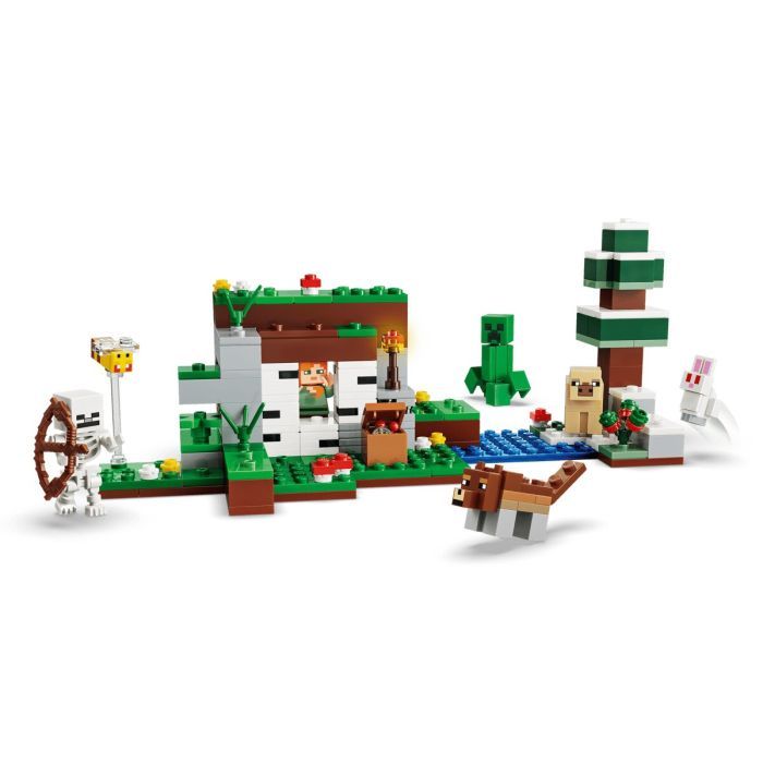 Конструктор LEGO Minecraft Приключение в первую ночь (21593) изображение 2