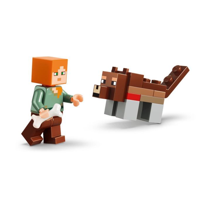 Конструктор LEGO Minecraft Приключение в первую ночь (21593) изображение 4