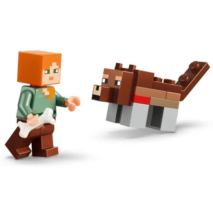 Конструктор LEGO Minecraft Приключение в первую ночь (21593) изображение 4