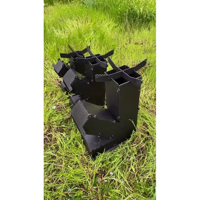 Турбопечь Metalzavod 25х10х36см 2мм середня (TBP-2M) изображение 8