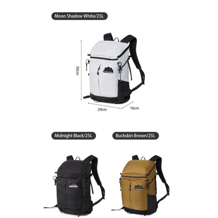 Рюкзак туристический Naturehike CNK2300BB017 Helium 25 л коричневий (6976507665100) изображение 2