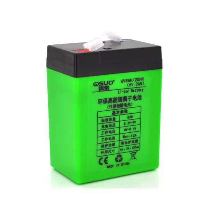 Батарея к ИБП QiSuo Li-ion 6V 8A (QS-608)