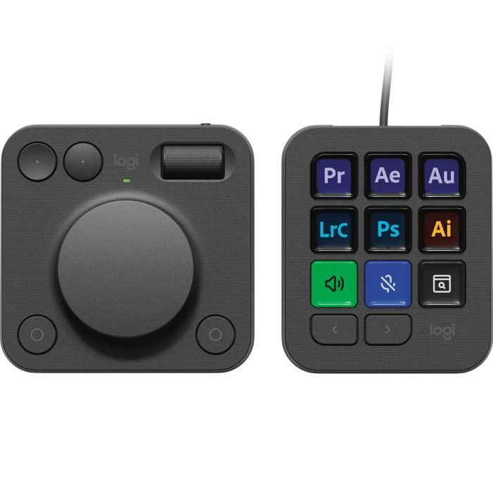 Набір блогера Logitech MX Creative Console Black (920-012931)