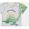 Футболка детская Breeze с динозавром (13491-92B-gray) изображение 3