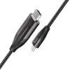 Кабель мультимедійний USB-C to HDMI M 2.0m 4K30Hz gray HOCO (6931474755025) зображення 4