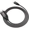 Кабель мультимедійний USB-C to HDMI M 2.0m 4K30Hz gray HOCO (6931474755025) зображення 6