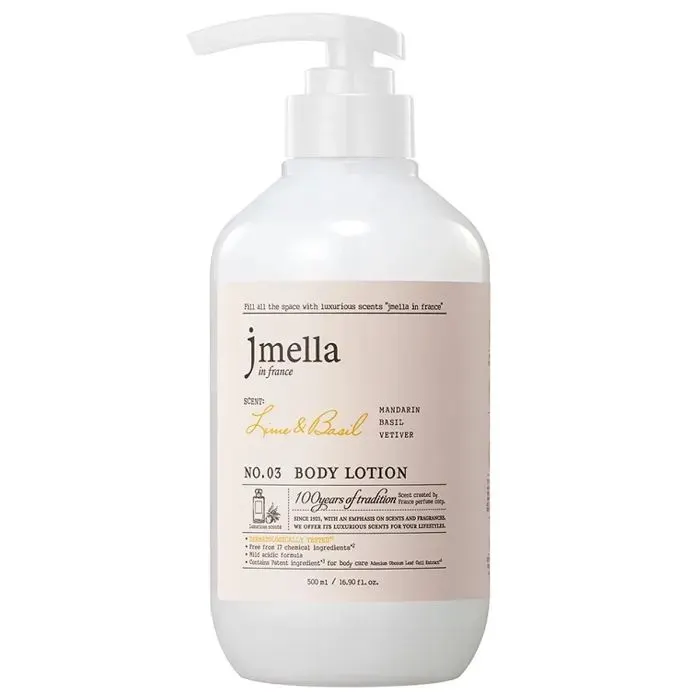 Лосьон для тела Jmella Lime & Basil 500 мл (8809711716819)