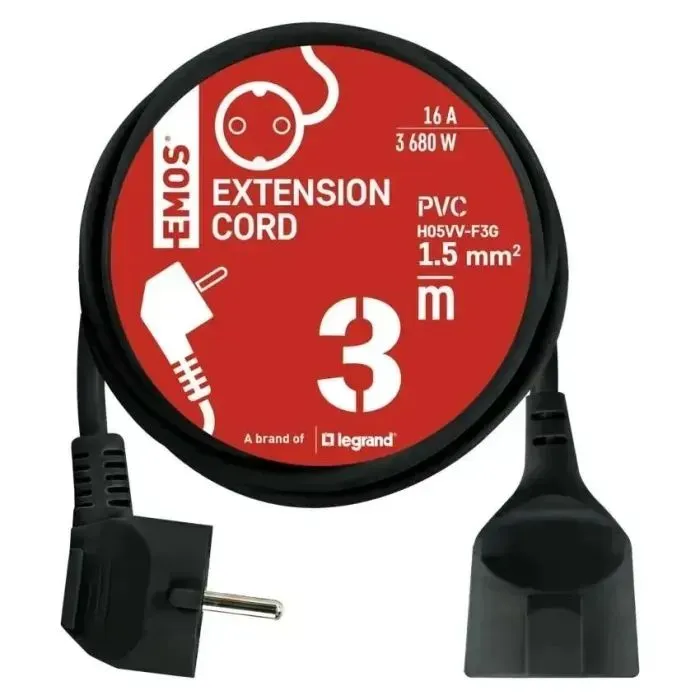 Сетевой удлинитель EMOS PC0123R изображение 3