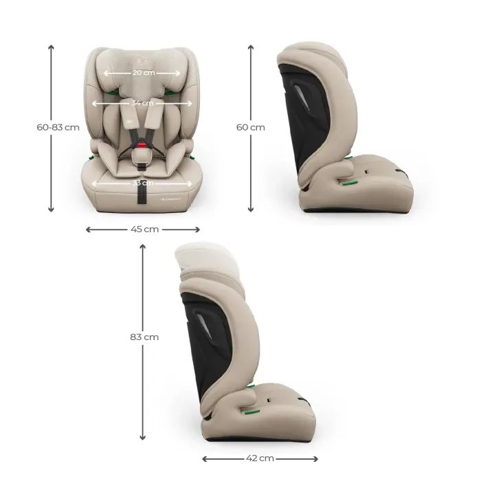 Автокресло Kinderkraft Comfort Up 2 Plus i-Size Green (KCCOUP02GREPL00) (5902533931453) изображение 6
