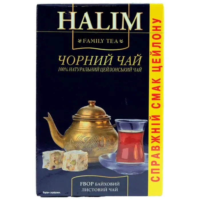 Чай Halim черный листовой 80 г (4820198874322)