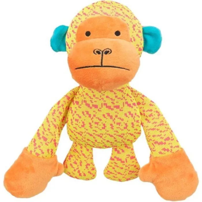 Игрушка для собак Trixie Обезьянка 27 см желтая (4011905858104)