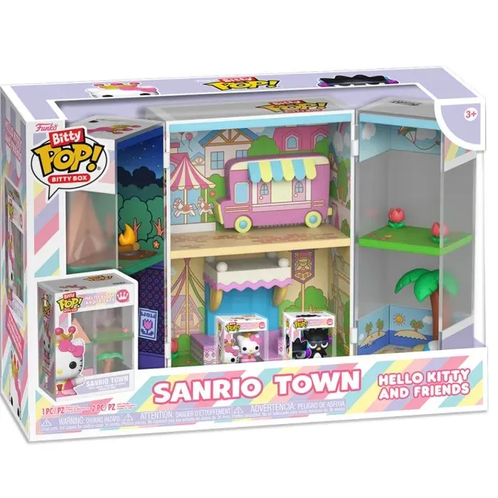Игровой набор Funko Pop Bitty POP! Boxes серии Sanrio - Город Санрио (93567)