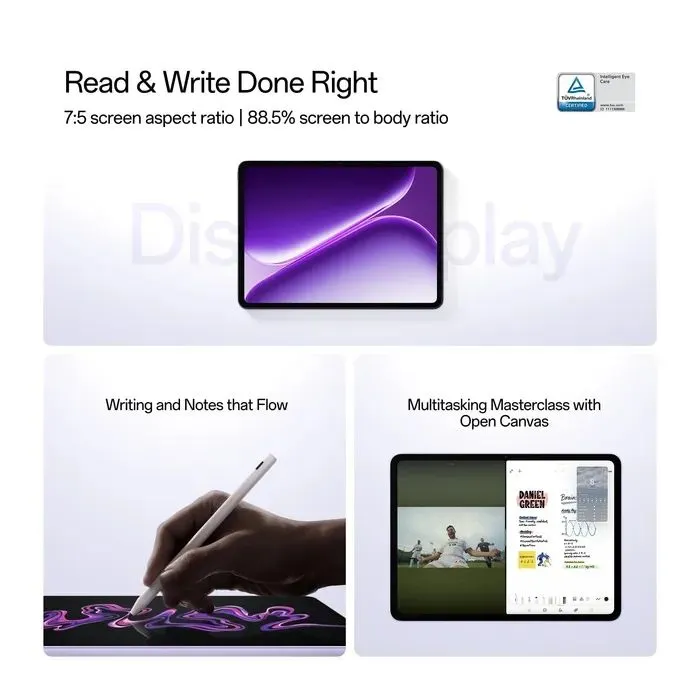 Планшет OnePlus Pad Go 2 12.1" 8/128GB Wi-Fi Purple (OPPG2WF8128P) зображення 7