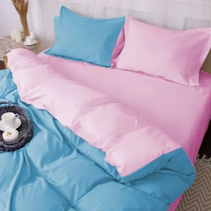 Постільна білизна MirSon Poplin Line 018 + 067 Nelson 200 x 220 (2200006283300) зображення 2