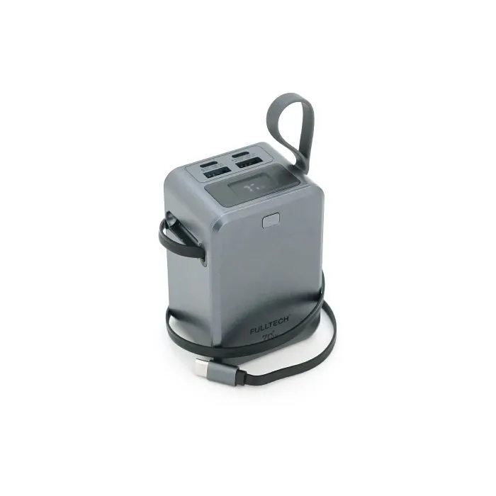 Батарея универсальная FULLTECH 20000mAh, 70W, PD, QC (FP33 / 46151)