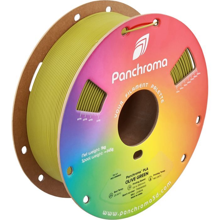 Пластик для 3D-принтера Polymaker PLA Panchroma 1,75mm 1kg Silk gold Refill (CA03039)