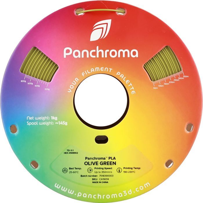 Пластик для 3D-принтера Polymaker PLA Panchroma 1,75mm 1kg Silk gold Refill (CA03039) зображення 3