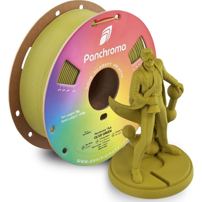 Пластик для 3D-принтера Polymaker PLA Panchroma 1,75mm 1kg Silk gold Refill (CA03039) зображення 4
