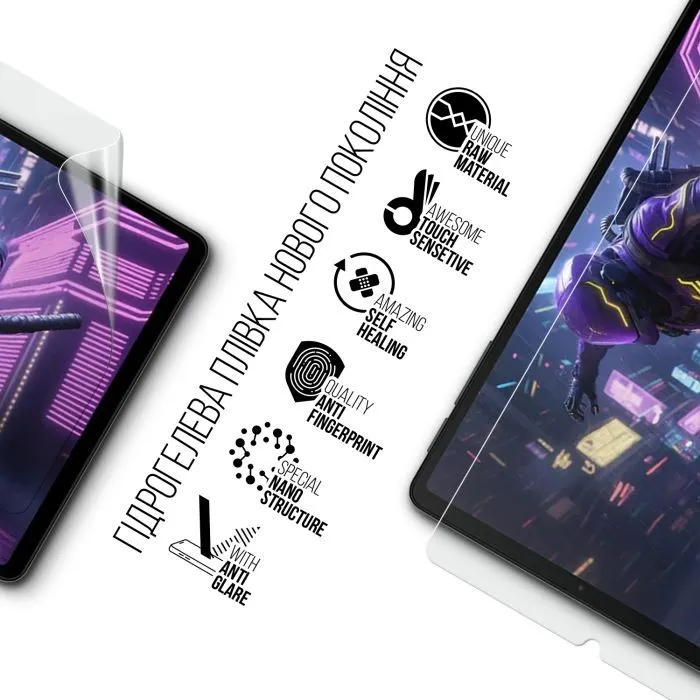 Пленка защитная Armorstandart Matte hydrogel Black Shark Gaming Tablet (ARM93567) изображение 2
