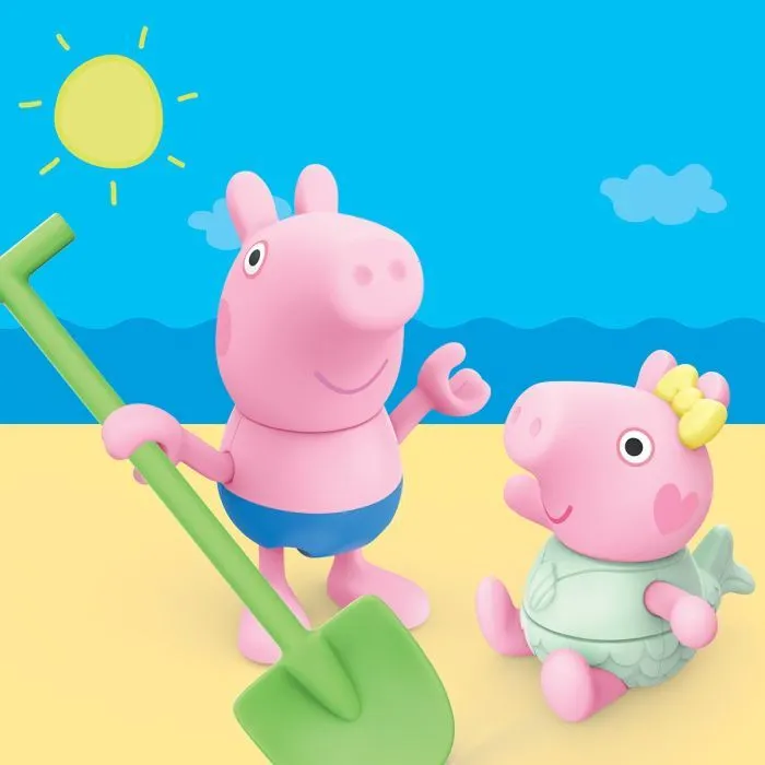 Игровой набор Peppa Pig Figurines – Три маленькие свинки на пляже (G2833) изображение 8