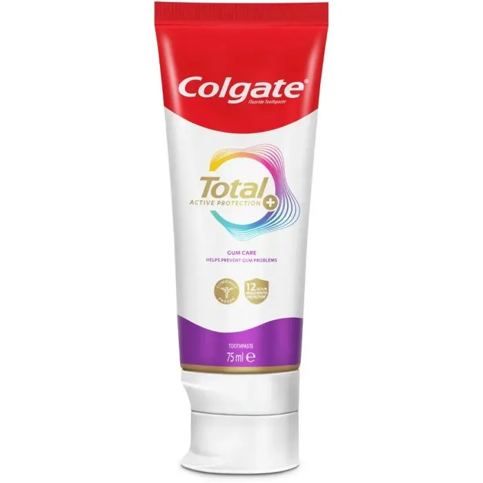 Зубна паста Colgate Total Active Protect + Gum Care 75 мл (6920354839597)