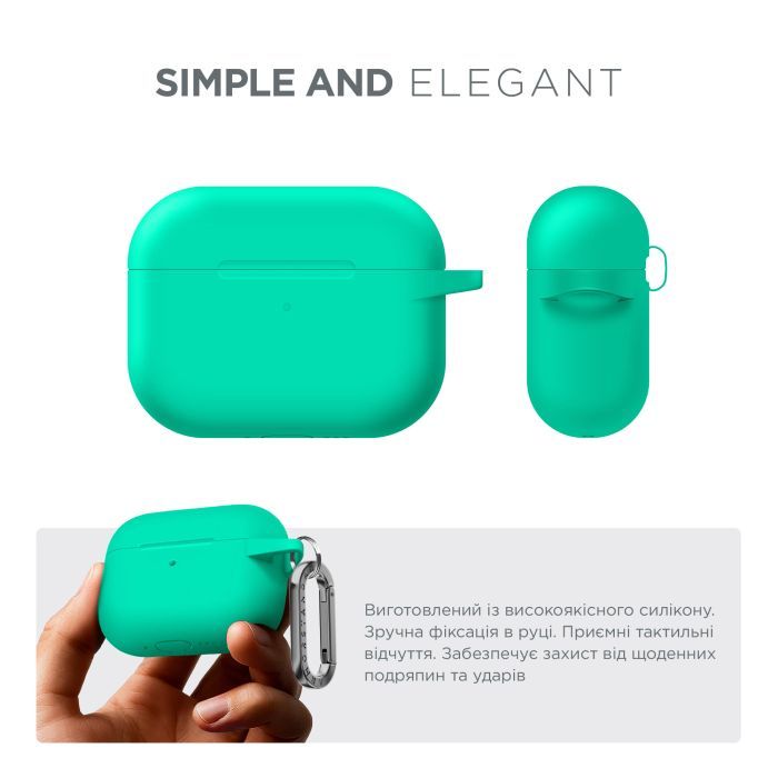 Чехол для наушников Armorstandart Hang Case For Apple AirPods Pro 3 Scarlet (ARM88283) изображение 2
